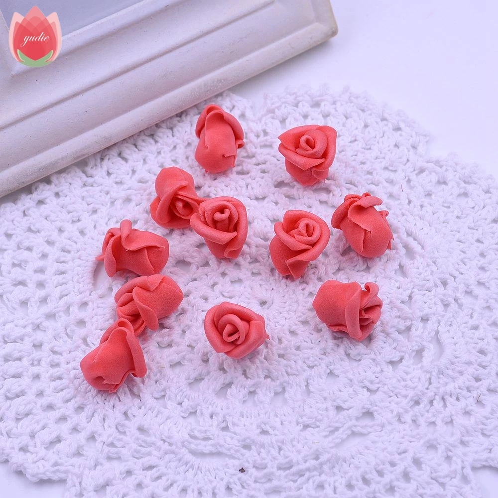 50 шт. искусственные тычинки розы бутон для свадебной вечеринки украшение дома Mariage Flores аксессуары для одежды искусственные цветы