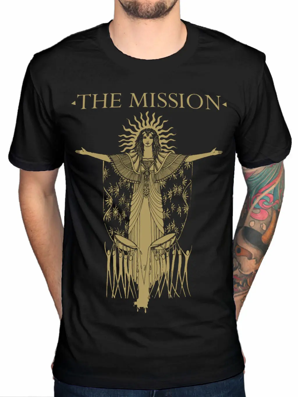 SALE Official The Mission Gods Own Medicine T Shirt Gothic Rock Band