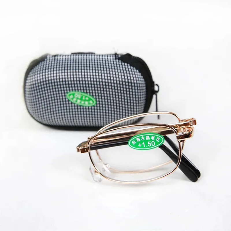 Складные очки для чтения, 100 градусов, 150, 200, 250, 300, очки для чтения, ультралегкие очки для мужчин и женщин, стареющие очки
