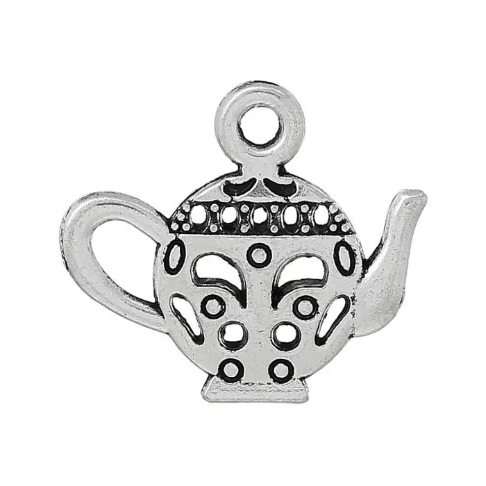  18mm X 16mm 6 8 X 5 8 200 teapot Pendant teapot