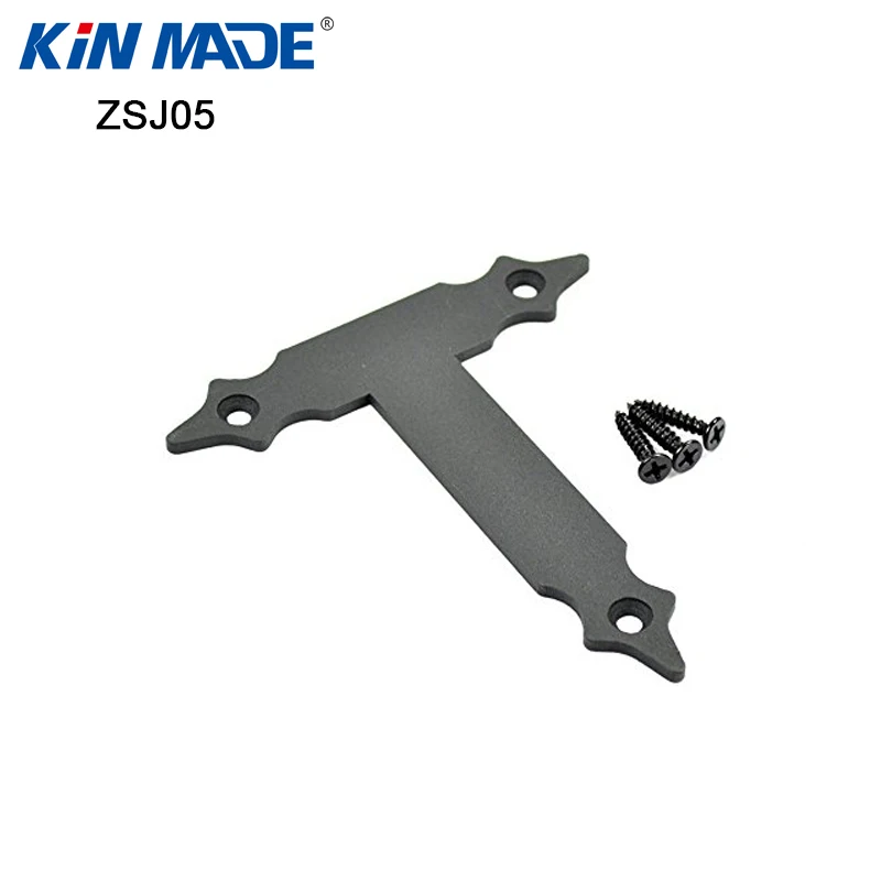 

Kinmade Sliding Wood Barn Door Decorative Hardware T shape slab 4 Packs
