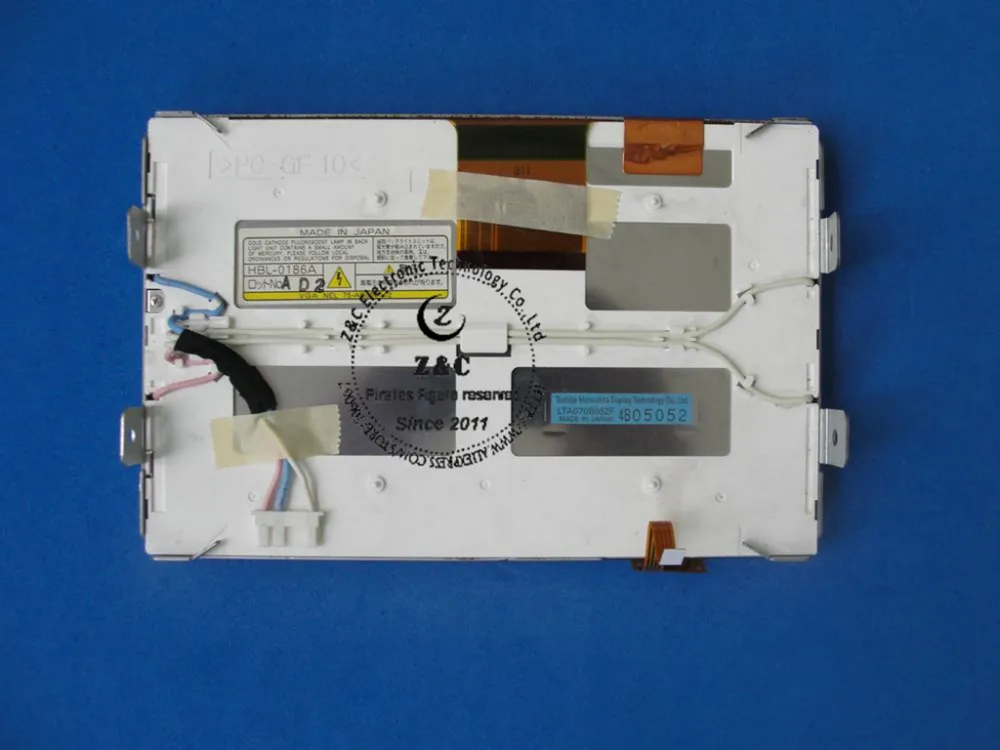 LTA070B052F оригинальный A + класс 7 дюймов TFT ЖК дисплей с сенсорным экраном дигитайзер
