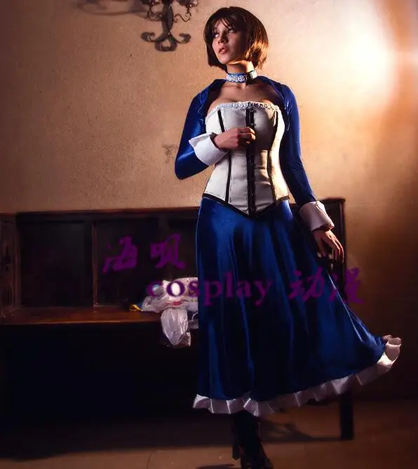 

BioShock cosplay Elizabeth cosplay costume dress female costume made customized