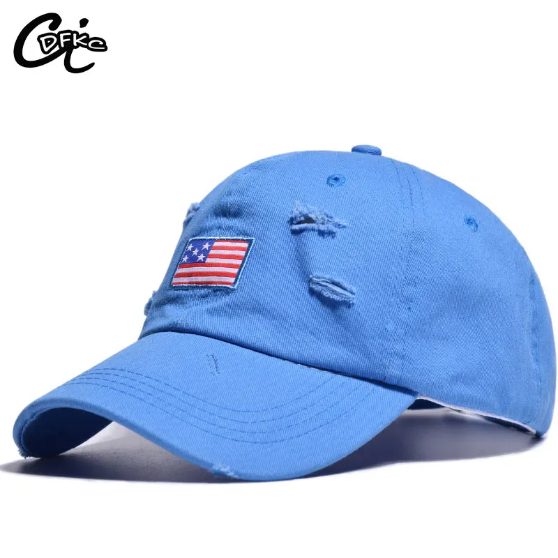 

new arrival DFKC 2018 baseball cap usa blue cap fashion cap dad cap men and women