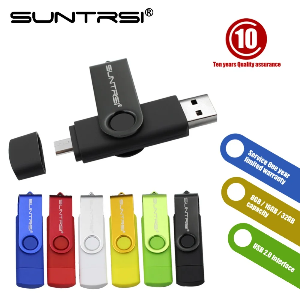 Suntrsi USB Flash Drive 64GB High Speed Pendrive Smart