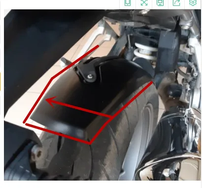 Брызговик для BMW R1200R R1200RS R1200 R/RS 2015 2016 2017 2018| |