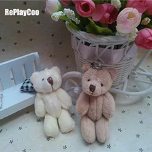 50pcs/lot New Mini Joint Teddy Bear plush toys with chain gummy bears white animal peluches stuffed bicho ursinho de pelucia 50pcs/lot New Mini Joint Teddy Bear plush toys with chain gummy bears white animal peluches stuffed bicho ursinho de pelucia