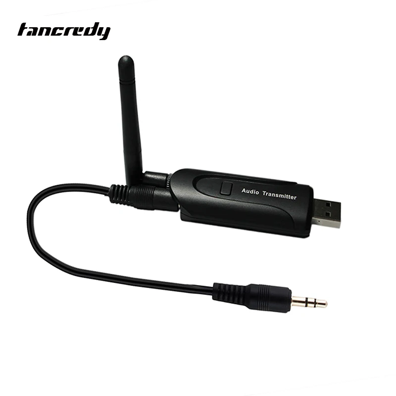 

Home Wireless Bluetooth Audio Transmitter Bluetooth TV Audio Transmitter Transmissor External Antenna Plug & Play Adapter