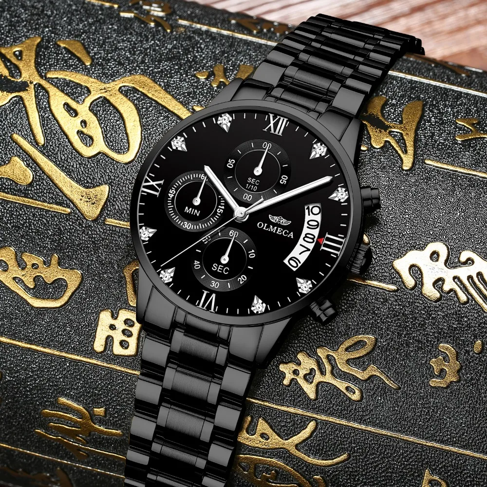

Top Brand Luxury Small Pointer Work Men's Watch 3ATM Date Clock Male Sports Watches Quartz Casual Wrist Watch Relogio Masculino