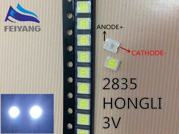 

4000pcs HONGLI TRONIC LED Backlight DOUBLE CHIPS 1210 3528 2835 1W 3V 100LM Cool white LCD Backlight for TV TV Application