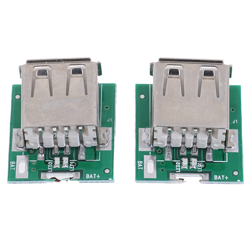 

2Pcs Micro USB 5V Li-ion 18650 Battery Charger Module Board DIY Power Bank
