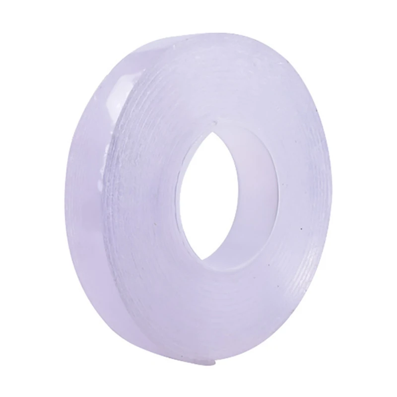 

Multifunction Nano Tape Clear Super Stickiness Gel Tape Reusable Removable Washable Free Cut 5Meter/16.5FT Length