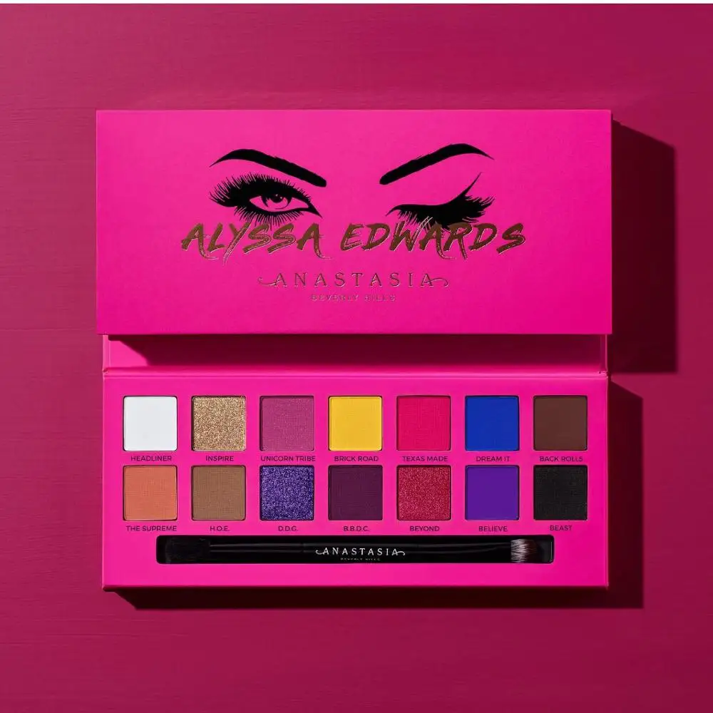 

Anastasia Alyssa Edwards x ABH Professional Vegan Long lastingPowder Rainbow Shades Cosmetics Set Glow Kit - Sun Dipped