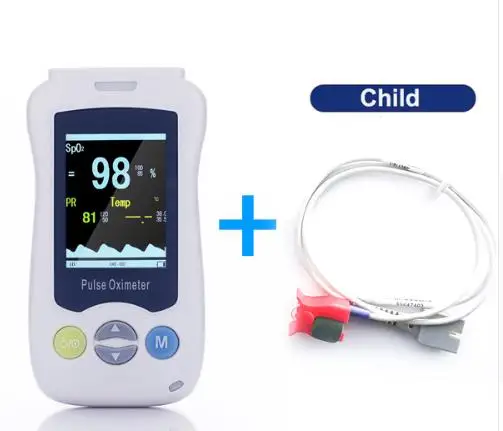 

Child Use Alarm setting & Beep Sound OLED display Fingertip Pulse Oximeter Blood Oxygen SpO2 saturation oximetro monitor