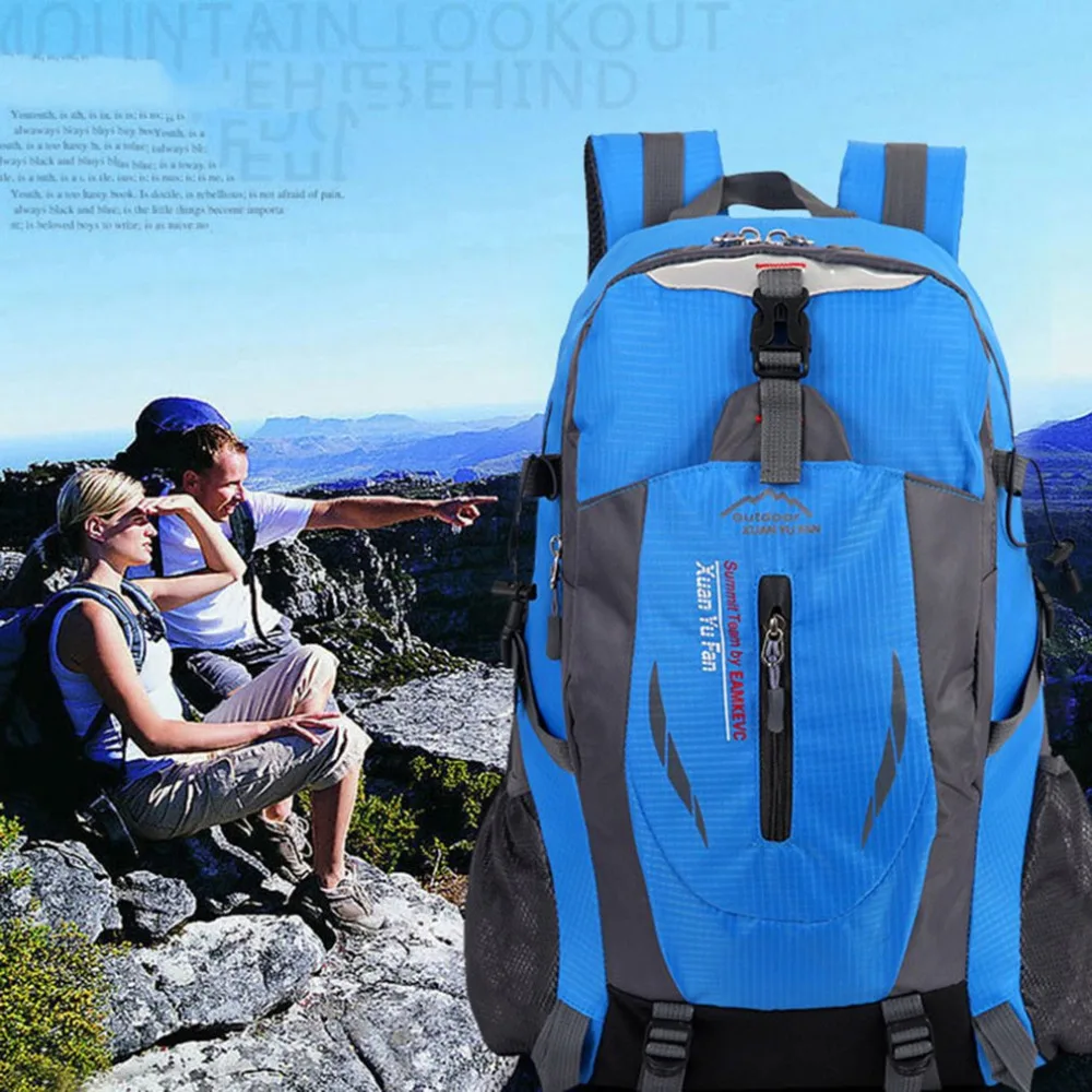 Hombres Mujeres senderismo mochila de viaje ligero impermeable al aire libre mochila para escalada Camping ciclismo montañismo 25