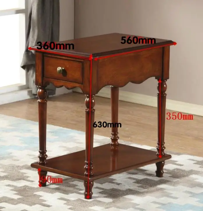 New European type simple wood sofa edge several corners several flower rack side cabinet telephone tea table bedside cabinet New European type simple wood sofa edge several corners several flower rack side cabinet telephone tea table bedside cabinet