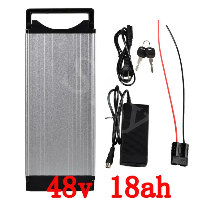 Cheap 1000w eBike Battery 48v 18ah (samsung 3000) with 2A Charger Built-in 30A BMS Scooter Electric Bike Battery 48v 1000 times Cycles