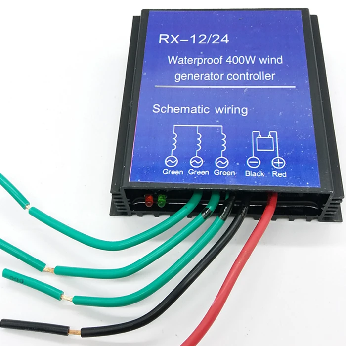 

100w/300w/400w/600wMax Wind Generator Controller ;AC12V/24V ;wind turbine charge controller ; Wind Generator Regulator