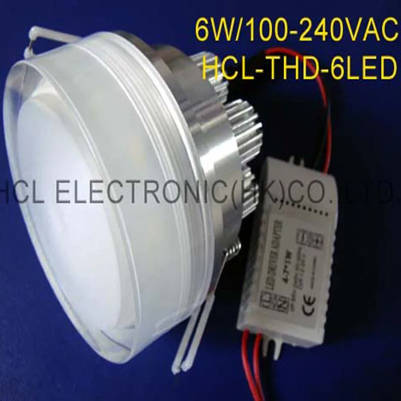 

High quality 6W LED ceiling lamps ,6w high power led downlight free shipping 5pcs/lot