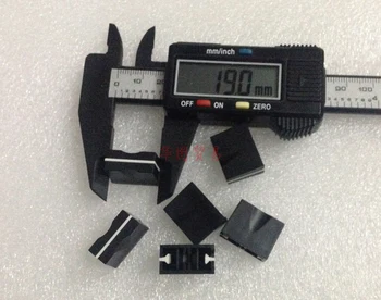 

3pcs Mixing station Mixer Straight Slot Potentiometer Fader Knob Hole 4mm Pusher Hood Length 19MM