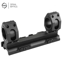 SPINA оптика 25,4 мм 30 мм двойное кольцо консольный тяжёлый прицел крепление быстрый выпуск Пикатинни Weaver Rail Охота