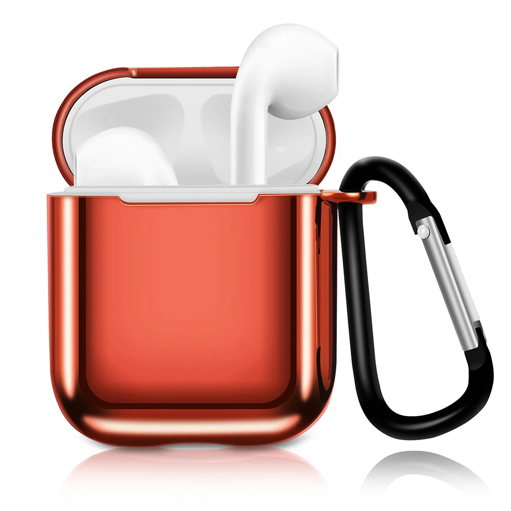 

Soft Silicone Waterproof Shockproof Earphone Protective Cover Case for Airpods Waterproof Shockproof Earphone Protective Case