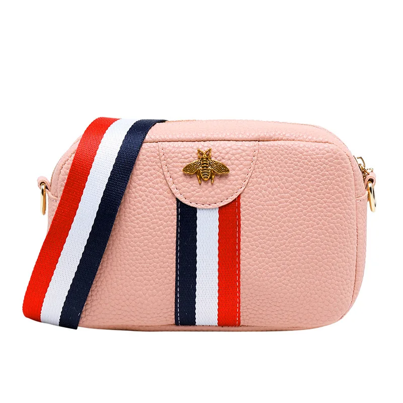 

LISN Female Casual Rectangle Shape Mini Portable Single-shoulder Bag PU Leather Phone Coin Bag new trend Handbag Crossbody Bag