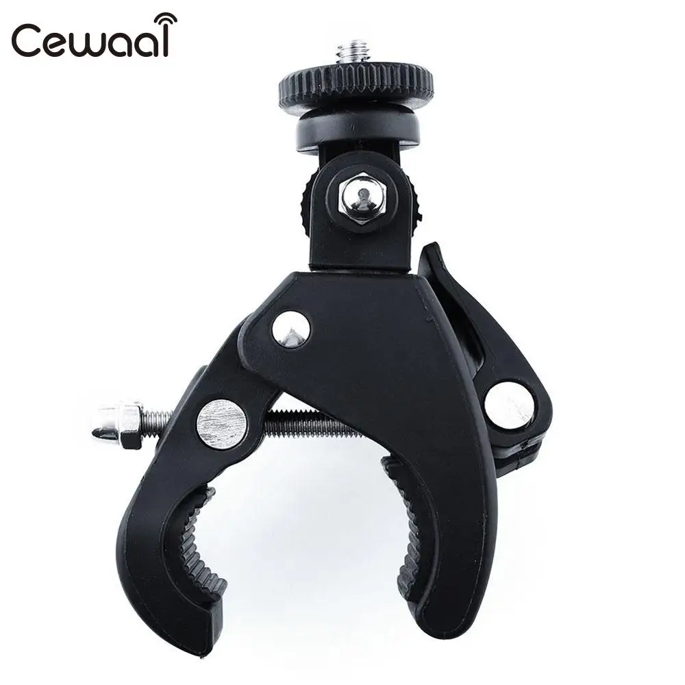 Cewaal мотоцикл руль Cam Штатив Адаптер камера видео DSLR 1/4 Винт зажим Кронштейн