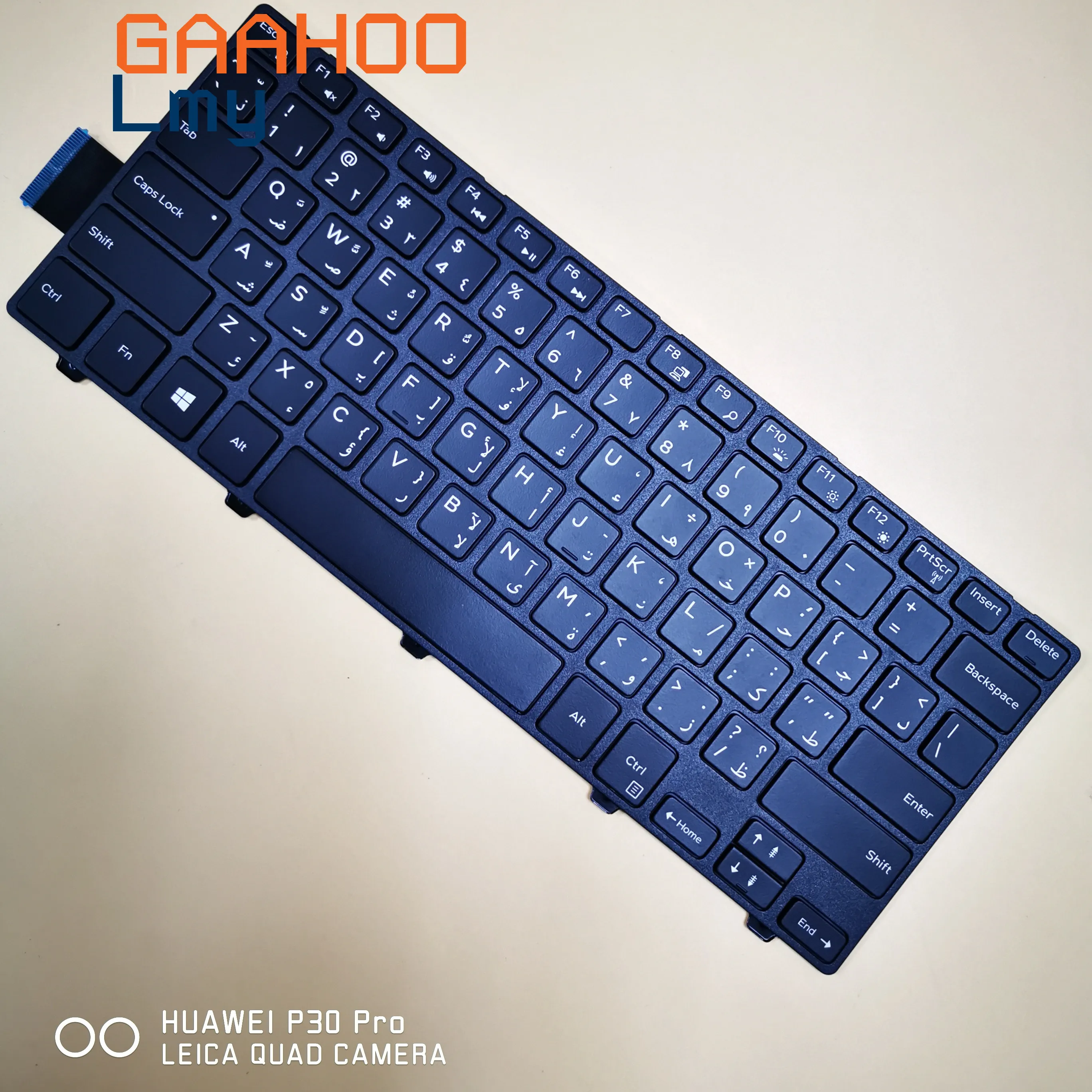 Клавиатура AR US с подсветкой для ноутбука Dell Inspiron 14 3000 5000 3441 3442 3443 5442 5445 5447 3458 3459 7447