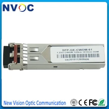 1,25G 1610nm 120 км C21-C60 двойной волоконный одномодовый LC CWDM SFP с DDM для системы Передачи CWDM модуль приемопередатчика