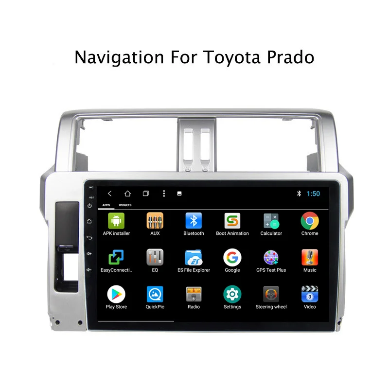 Discount NAVITOPIA 10.1inch 2G RAM 32G ROM Android 8.1 Car DVD GPS Navigation for Toyota Pardo 2014 2015 2016 2017,Silver 3 Discount NAVITOPIA 10.1inch 2G RAM 32G ROM Android 8.1 Car DVD GPS Navigation for Toyota Pardo 2014 2015 2016 2017,Silver 3