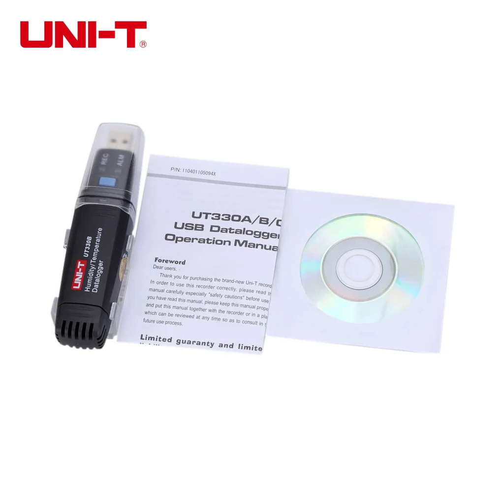 

UNI-T UT330B Thermometer Hygrometer Mini USB Temperature Humidity Data Recording Logger Meter