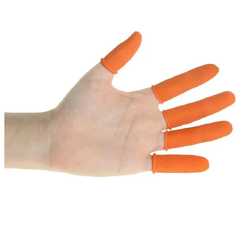 

BF040 Industrial latex finger Labor glove cots wear protection insurance finger gloves 6*2.5cm