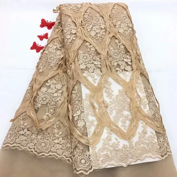 

Cassiel French Net Laces With Gold GlitteryFabrics High Quality Tulle African Laces Fabric Nigerian Wedding