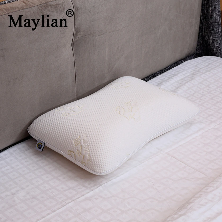 Buy Pillow 40*60cm Washing cotton Bread pillow High density slow rebound memory