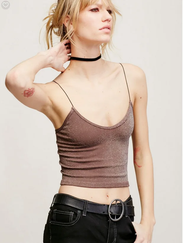 Женский блестящий топ с люрексом без спинки на бретельках|tank top summer|top summertank |