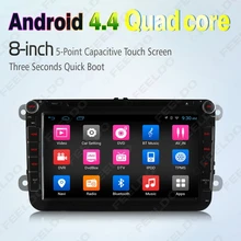 8″ Android 4.4.4 Core Car DVD GPS Radio For VW Golf 5 6/Polo/Passat/Jetta/Tiguan/Touran #J-2427