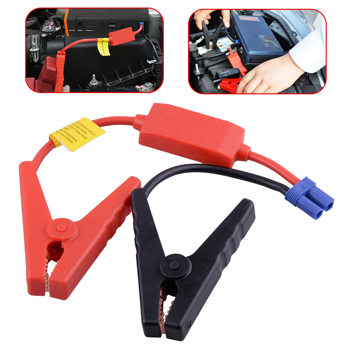 CITALL Car EC5 Plastic Shell Booster Cable Alligator Clamp Clip