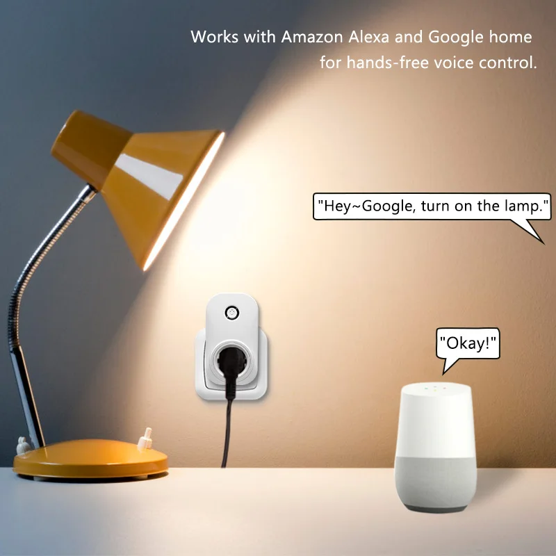  Wifi Socket Israel Type 16A 3500W Plug App Remot Control Lamps or Devices and Timer Voice Control w - 32988202643