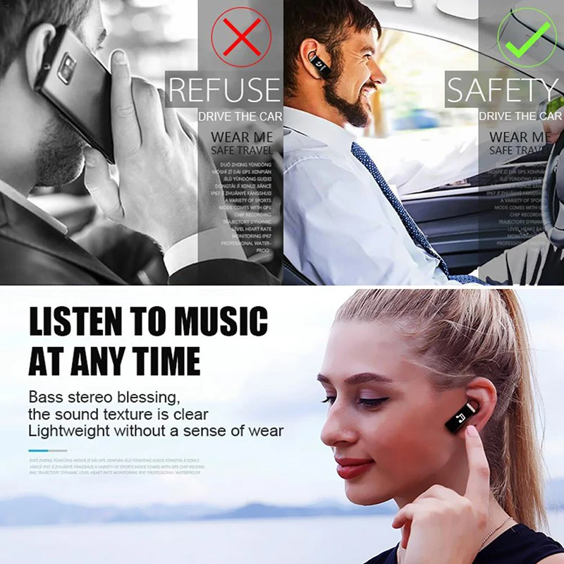 Bluetooth гарнитура говорить умный Браслет мониторы спортивные часы группа Шагомер