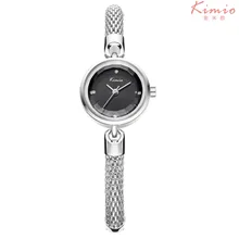 Kimio de Calidad Superior! de lujo Con Caja de Pulsera de Las Mujeres Relojes 4 Colores Chapado En Oro Relojes de Marca para Las Mujeres Del Partido Del Regalo de Boda KW6128
