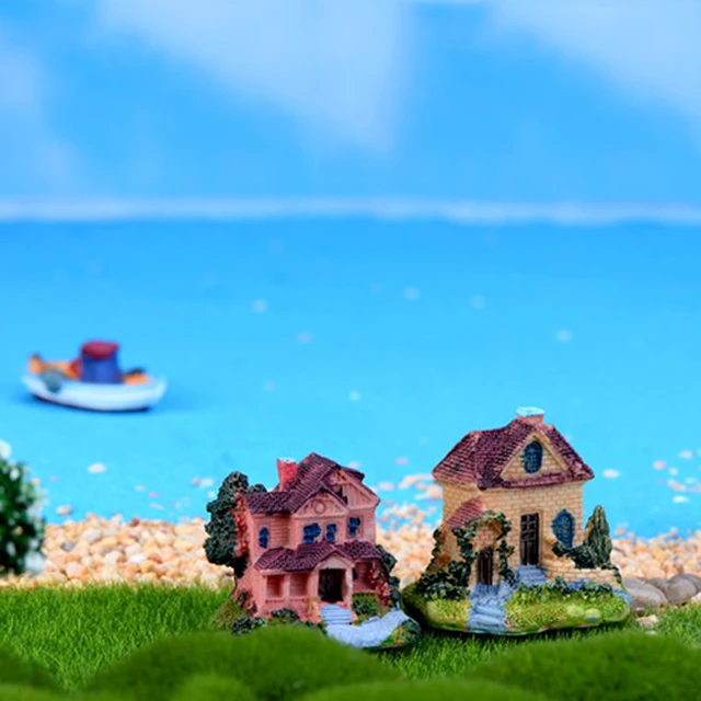 2 unids castillo de hadas del jardÃn en miniatura mini micro paisaje decoración arte de la.jpg 640x640.jpg