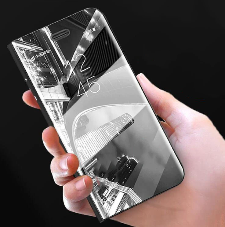 

Flip Mirror Case For Samsung Galaxy J7 Max Case Cover 5.7" Smart View Flip Case cover For Galaxy J7MAX Case J 7 Max