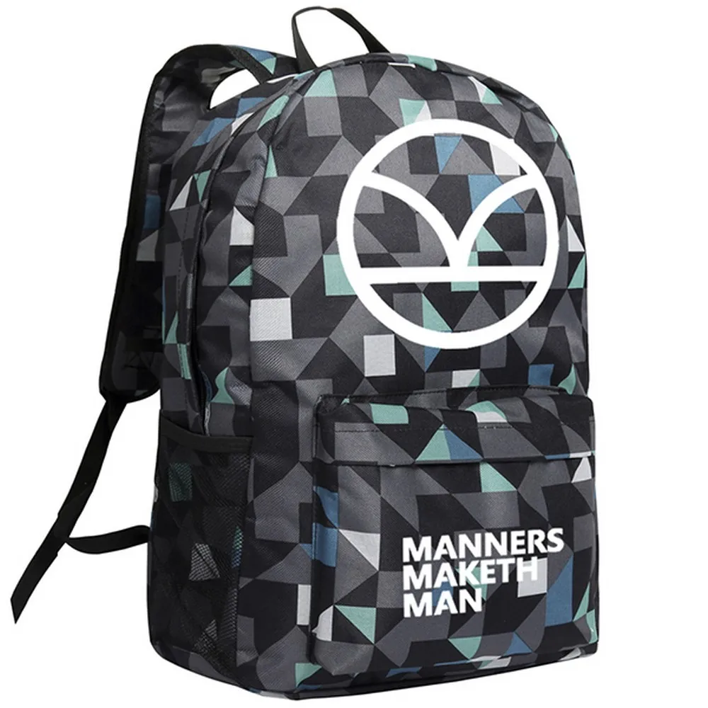 

MeanCat US TV series Kingsman Royal Spymaster Souvenir Collected Backpack for School, Shopping Kingsman Schoolbag