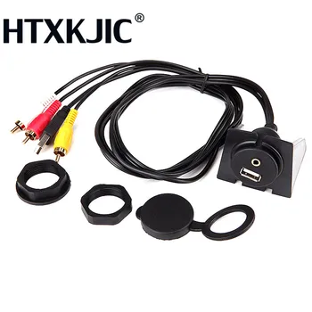 شراءوصلة تمديد يو أس بي 3.0 ذكر إلى USB2.0 و 3.5 مللي متر أنثى وصلة وصلة وصلة وصلة وصلة لسيارة قارب دراجة نارية