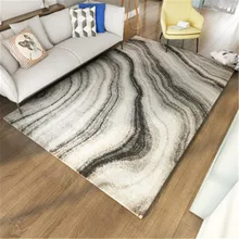 Черно-белые абстрактные коврики с рисунками и ковриками для дома, гостиной, Геометрическая в нордическом стиле, большие размеры, напольный коврик, кухонные ковры