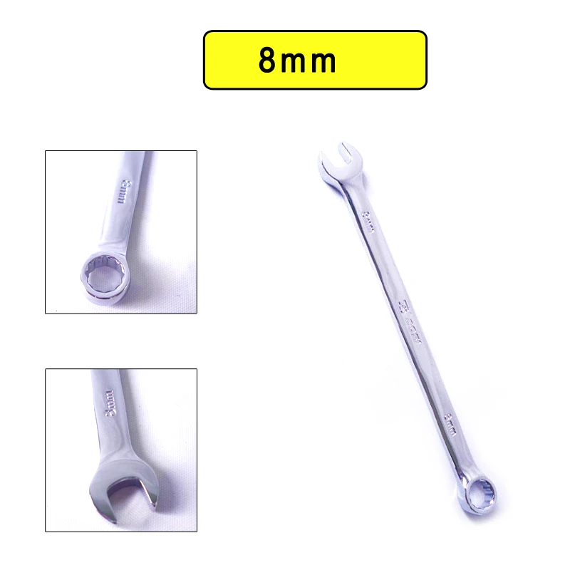 BOSI Cr V steel 8mm metric combo box/open end wrenchin Wrench from