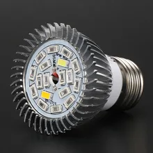 Full Spectrum 18W LED Grow Lights E27 E14 GU10 SMD5730 Red Blue UV IR White Warm Greenhouse Hydroponics System Plant Lamp