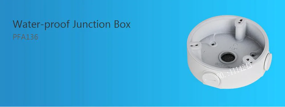 

DAHUA Waterproof Junction Box PFA136