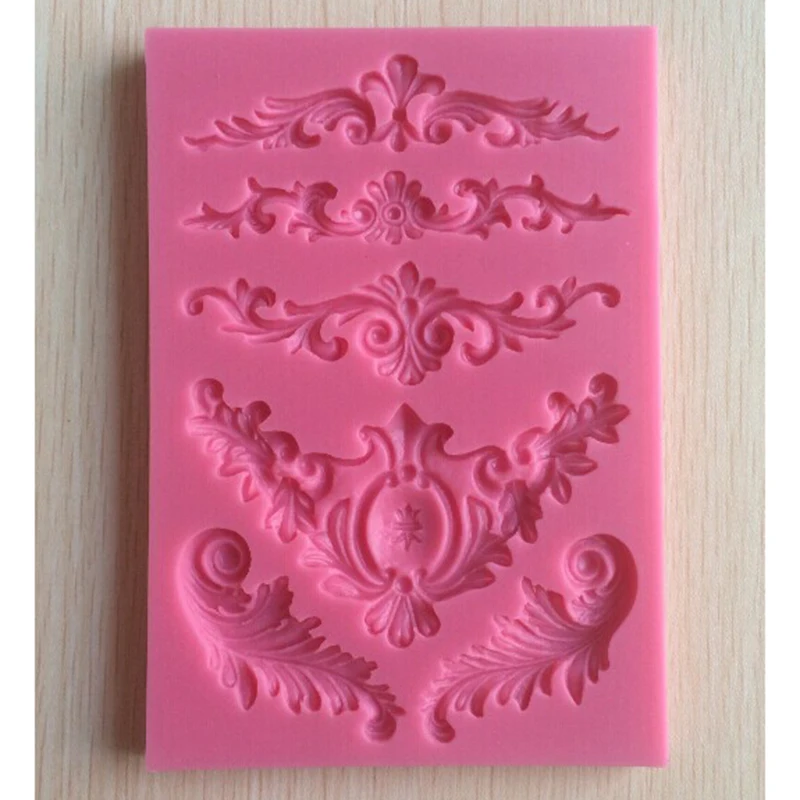 

1pcs Sculpted Wings Silicone Icing Fondant Flower Lace Sugarpaste Chocolate Mould Cake Decoration Mold Cake Tools